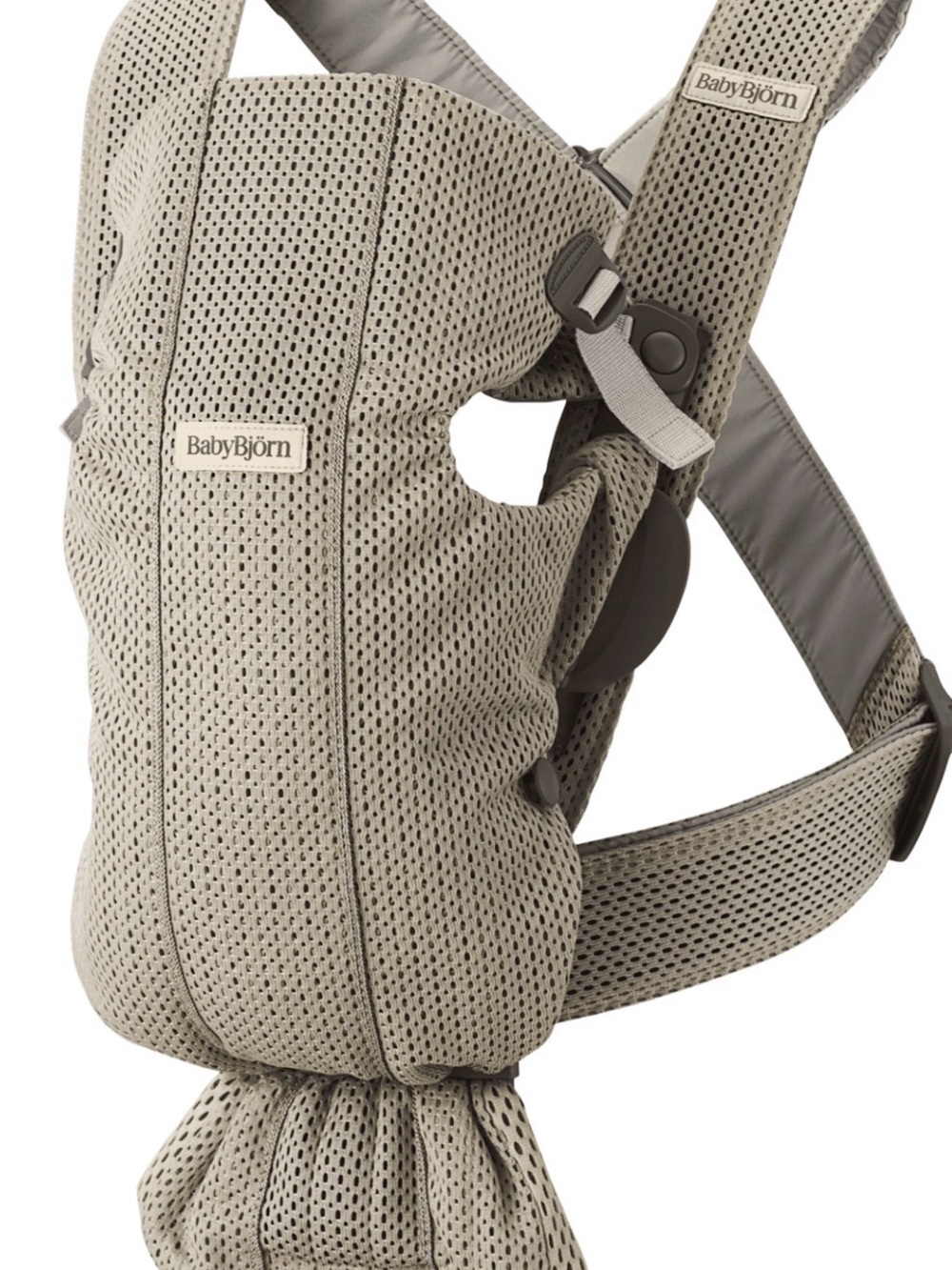 Baby Bjorn mini carrier 3D Mesh Grey Beige